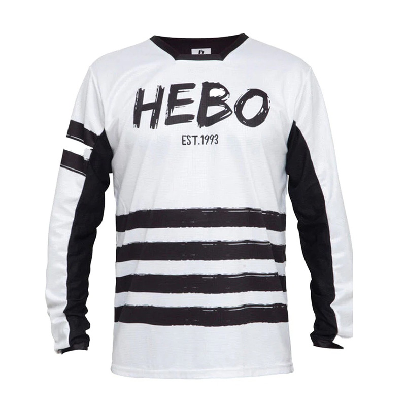 Mountain Biking Long Sleeve Shirt - Hebo long-sleeved mountain bike jersey, DH