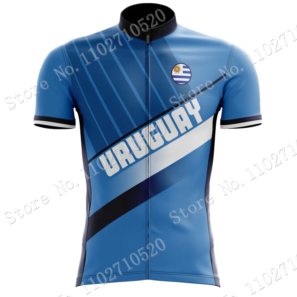 Uruguay Cycling Jersey 2023 Te - Mountain Biking Uniform ulasan dan harga