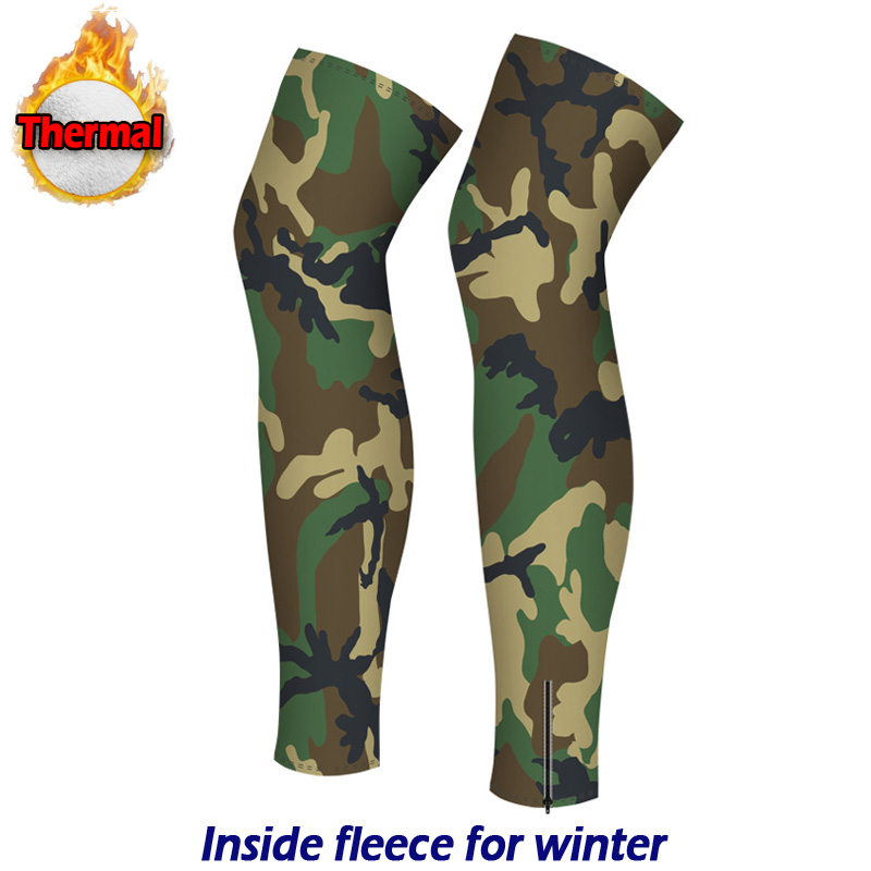 Thermal Fleece Cycling Leg War - Mountain Biking Sport ulasan dan harga