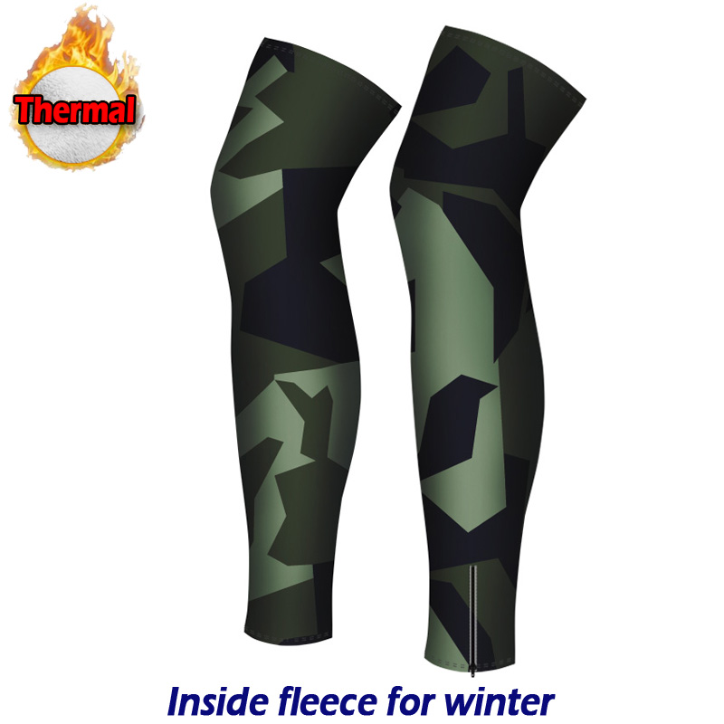Thermal Fleece Cycling Leg War - Mountain Biking Sport ulasan dan harga