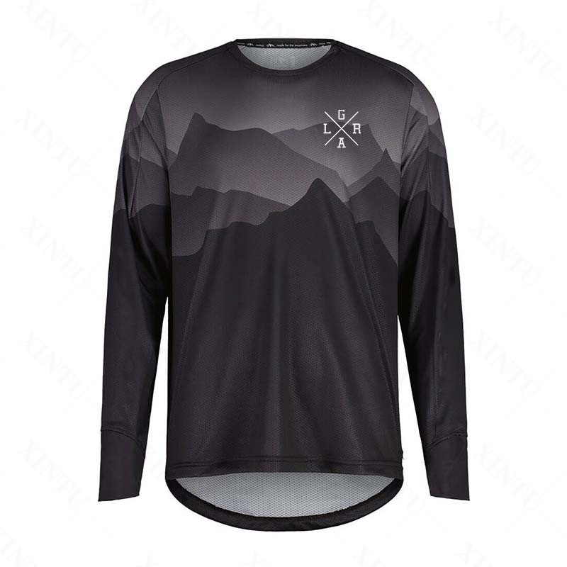 Men's motorcycle lrga jersey M - Mountain Biking Long Sleeve Shirt ulasan dan harga