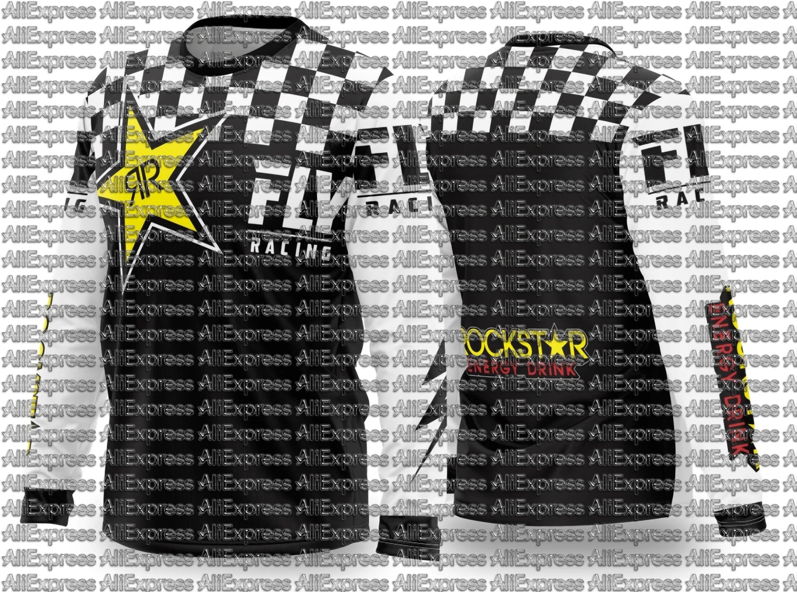 Men's and Women's Summer Black - Mountain Biking Long Sleeve Shirt ulasan dan harga