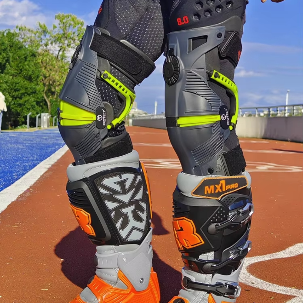 GYR Safety kneecap skeleton of - Mountain Biking Knee And Elbow Pads ulasan dan harga