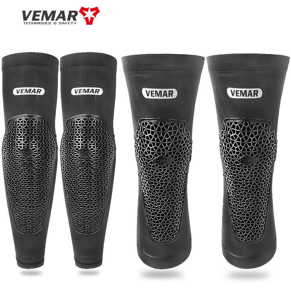 VEMAR Breathable Anti-fall Mot - Mountain Biking Knee And Elbow Pads ulasan dan harga