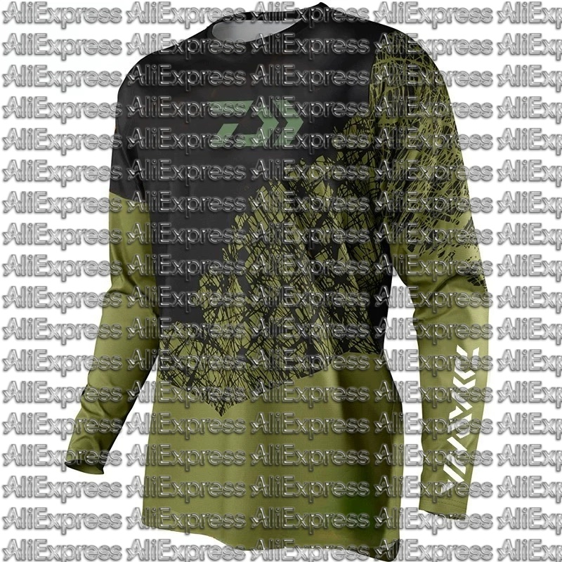 Summer New Off-road Motorcycle - Mountain Biking Long Sleeve Shirt ulasan dan harga