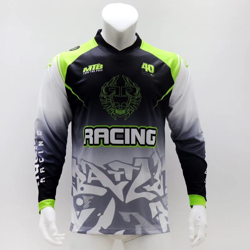 Long Sleeve Quick Dry MTB Jers - Mountain Biking Long Sleeve Shirt ulasan dan harga