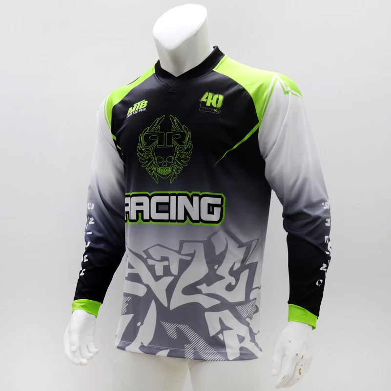 Long Sleeve Quick Dry MTB Jers - Mountain Biking Long Sleeve Shirt ulasan dan harga