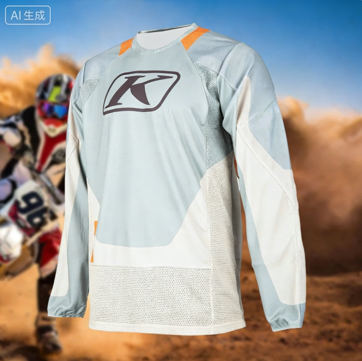 Summer BMX DH MTB Long Sleeved - Mountain Biking Long Sleeve Shirt ulasan dan harga