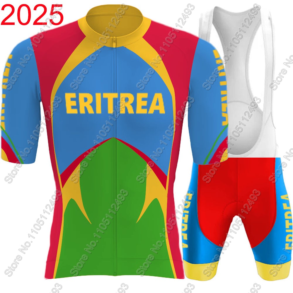 2025 Eritrea National Team Cyc - Mountain Biking Uniform ulasan dan harga