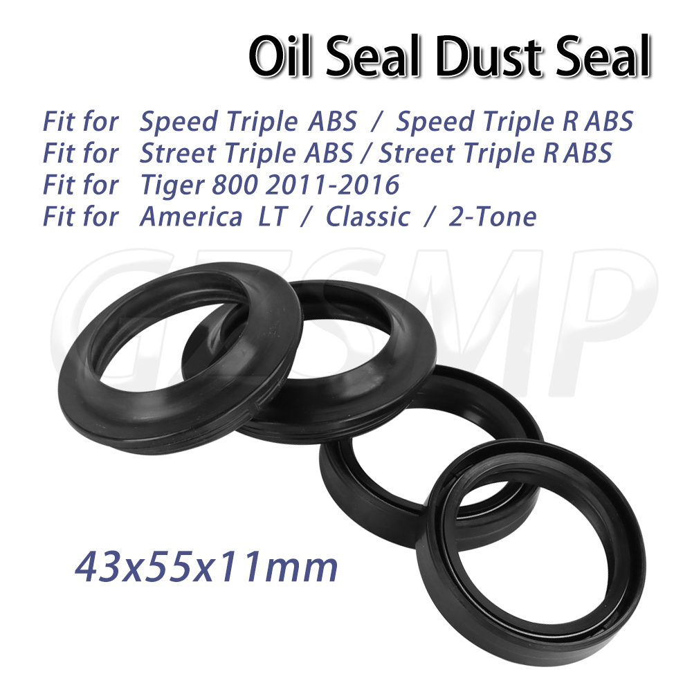 Oil Dust Seal 43X55X11mm Motor - Fork Oil Seal ulasan dan harga