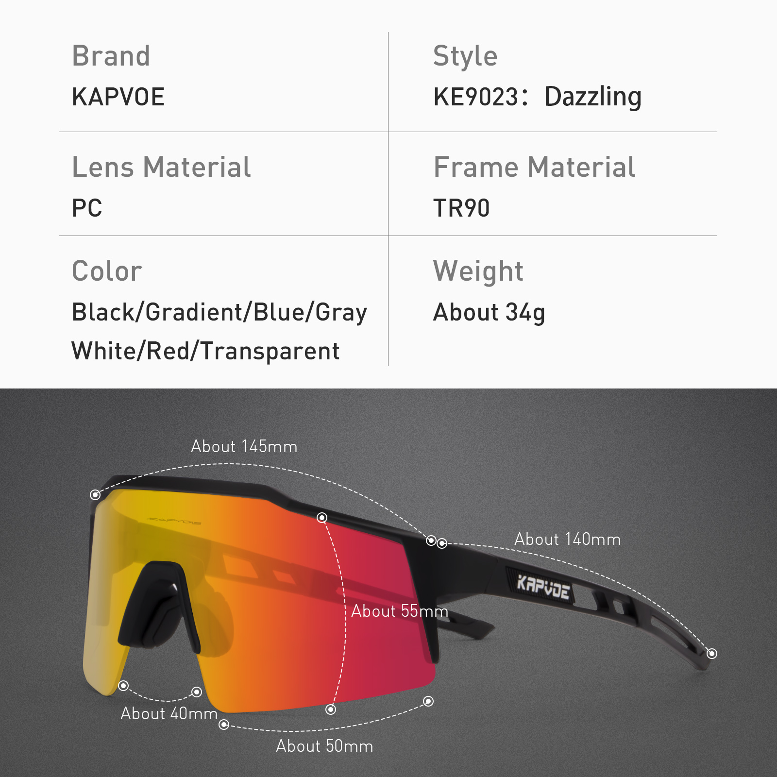 UV400 Sport Eyewear Mountain B - Mountain Biking Sport ulasan dan harga