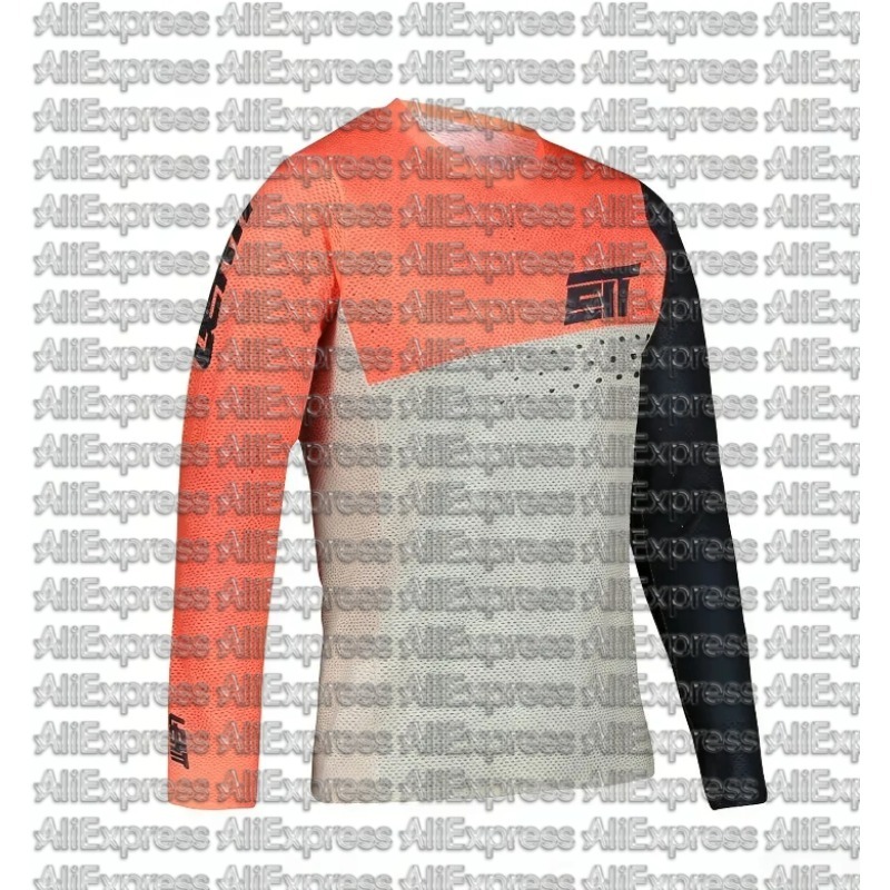 Cycling Downhill Off-road Moto - Mountain Biking Long Sleeve Shirt ulasan dan harga