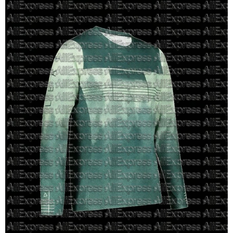 Cycling Downhill Off-road Moto - Mountain Biking Long Sleeve Shirt ulasan dan harga